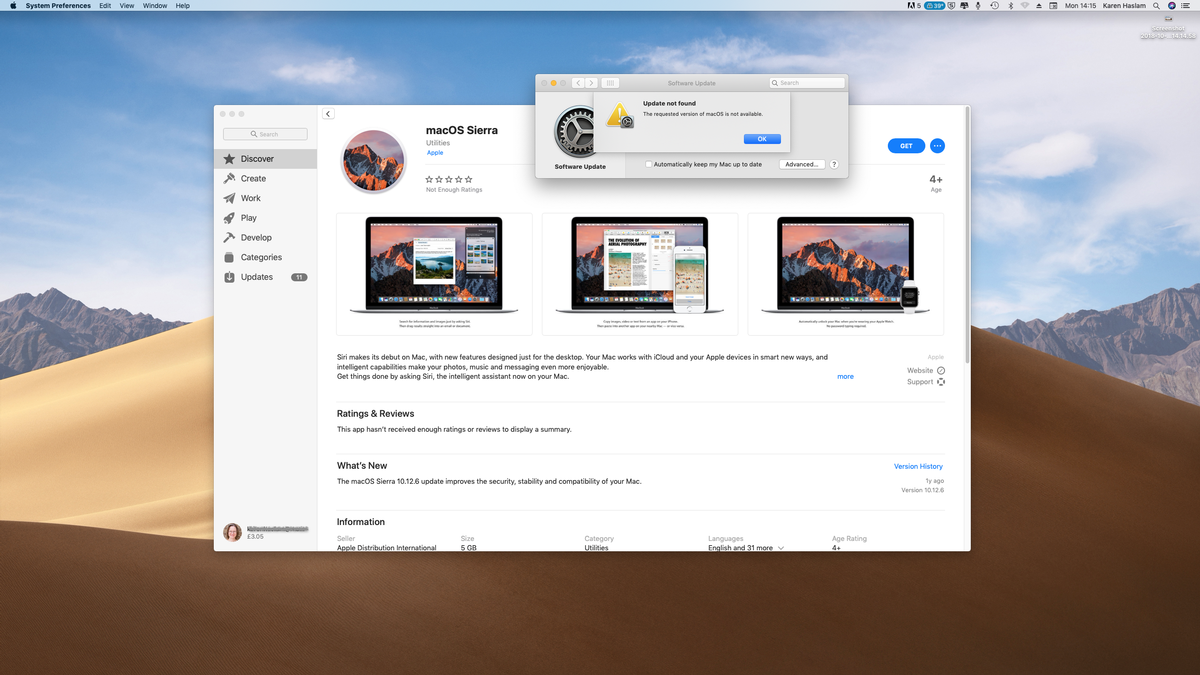 Mac Will Not Download Mojave
